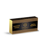 Majestic Perfumes India Bakhoor Woody incense box with traditional design and aromatic wood fragrance.