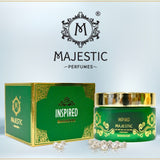 Inspired perfume bottle by Majestic Perfumes India, sleek design with elegant packaging and a luxurious fragrance presentation.