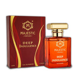 Deep Indulgence 50ML perfume bottle by Majestic Perfumes India, featuring an elegant design and luxurious fragrance.