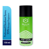 Majestic Perfumes India Time Game fragrance bottle with sleek design and gold accents, displayed on a neutral background.