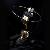Majestic Black perfume bottle, 80ml, by Majestic Perfumes India, with sleek black design and elegant packaging.