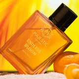 Majestic Perfumes India Endless Bloom 100ML perfume bottle with elegant floral design and clear glass container.