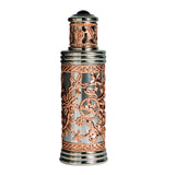 Majestic Perfumes India Nada Al Ward 12ml perfume bottle with elegant floral design and clear glass showcasing the fragrance.