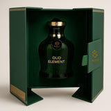 Majestic Perfumes India Oud Element 100 ML bottle with elegant packaging and fragrance display.