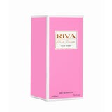 Majestic Perfumes India RIVA Pink Dream 100ml perfume bottle with pink accents and elegant packaging.