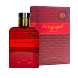 Majestic Perfumes India Autograph Femme 100ml perfume bottle with elegant design and clear label on a neutral background