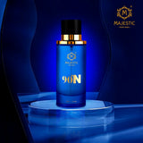 Majestic Perfumes India 90 N 100ML perfume bottle with sleek design and elegant packaging.
