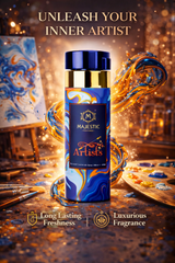 Artist 200ML perfume bottle by Majestic Perfumes India, featuring a sleek design with a clear glass container and elegant cap.