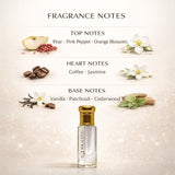 Black OP 12ML perfume bottle by Majestic Perfumes India with a sleek black design and elegant packaging.