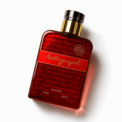 Majestic Perfumes India Autograph Femme 100ml perfume bottle with elegant design and clear label on a white background.