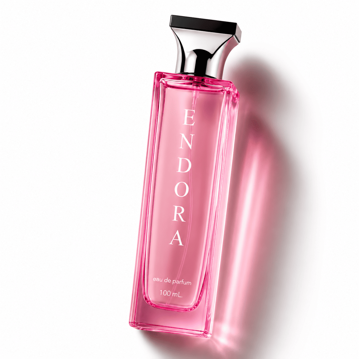 Majestic Perfumes India Endora 100ML perfume bottle with elegant design and clear label, displayed on a neutral background.