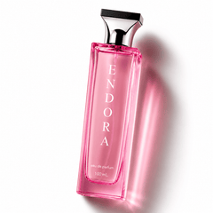 Majestic Perfumes India Endora 100ML perfume bottle with elegant design and clear label, displayed on a neutral background.