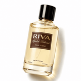 Majestic Perfumes India RIVA GOLD Velnet 100ml perfume bottle with golden accents and elegant design.