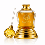 Majestic Mukhallat Attar in a 20ml bottle by Majestic Perfumes India, featuring a traditional fragrance with floral and woody notes.