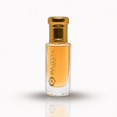 Majestic Perfumes India Divine Oud 12ml perfume bottle with elegant packaging and intricate design.