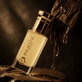 Majestic Perfumes India Attar Al Zahra 12ml glass bottle with elegant packaging, traditional fragrance for women and men.