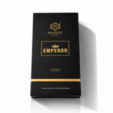 Elegant bottle of Emperor 100ML perfume by Majestic Perfumes India with a sleek design and luxurious packaging.