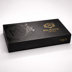 Luxury Majestic Perfumes India Oud Gift Set in an elegant box, featuring a selection of premium oud fragrances for gifting.