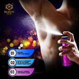 Scented Zest 200ML perfume bottle by Majestic Perfumes India with a sleek design and vibrant label.