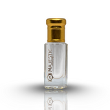 Majestic Perfumes India Oud Al Haram 12ml Attar bottle with elegant design and clear label.